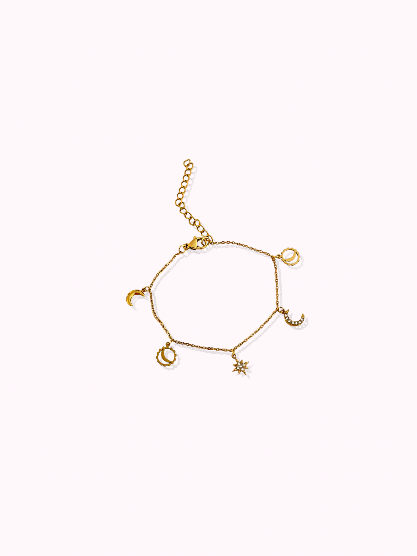 Moon and Star Bracelet