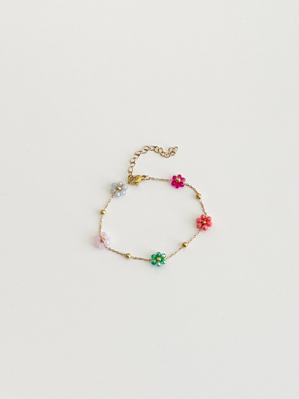 Colorful Flower Bracelet