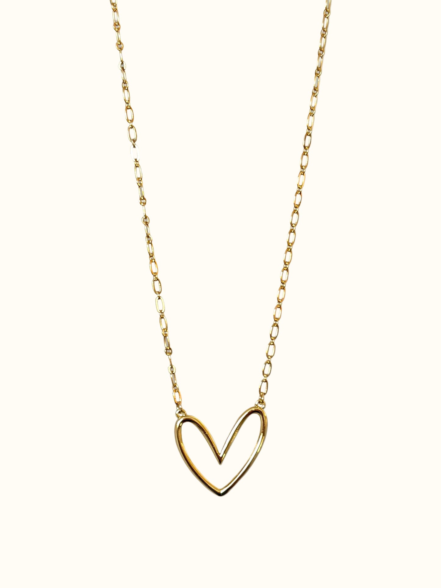 Gold Heart Necklace