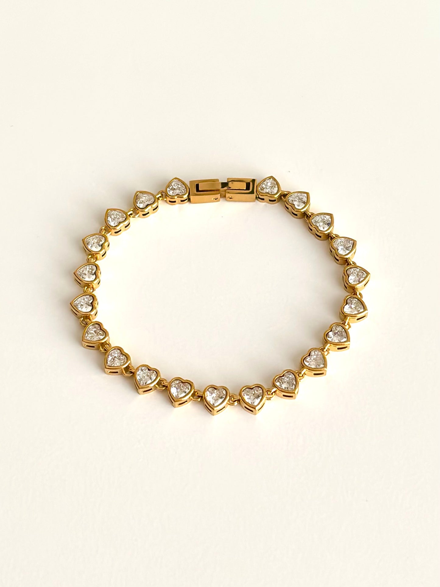 Sparkling Hearts Bracelet