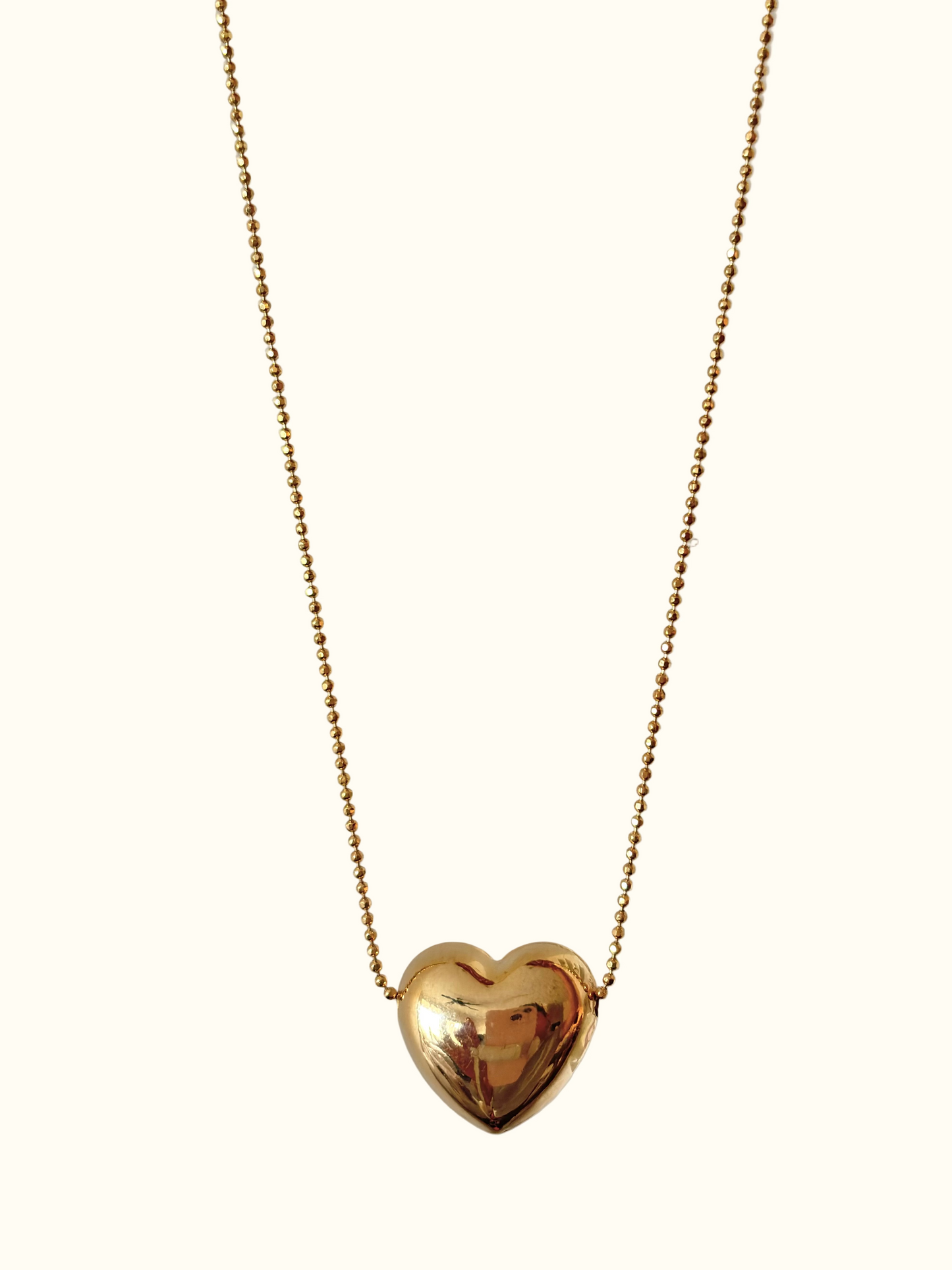 Mini Chubby Heart Necklace
