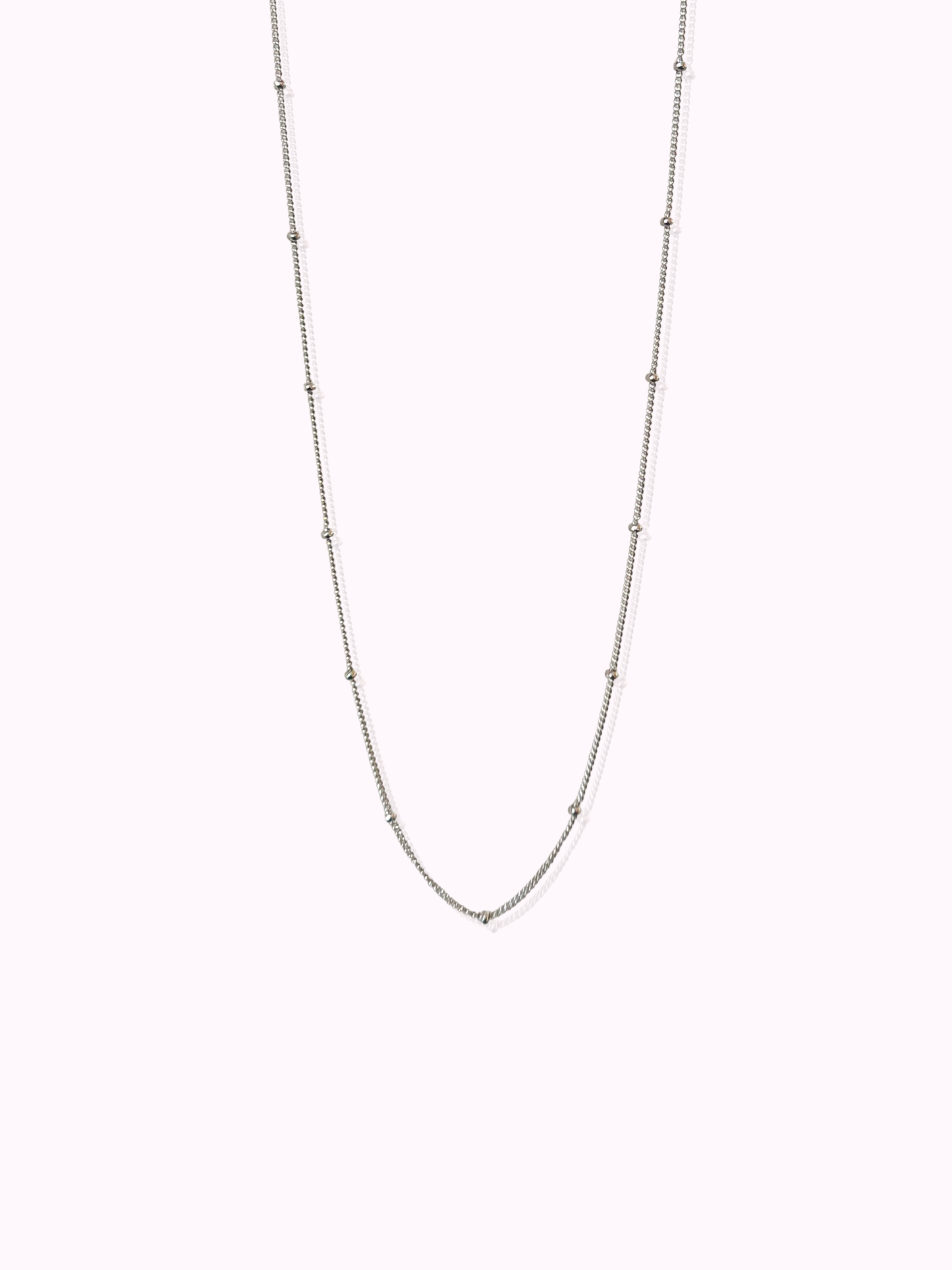 Minimalist Silver Necklace