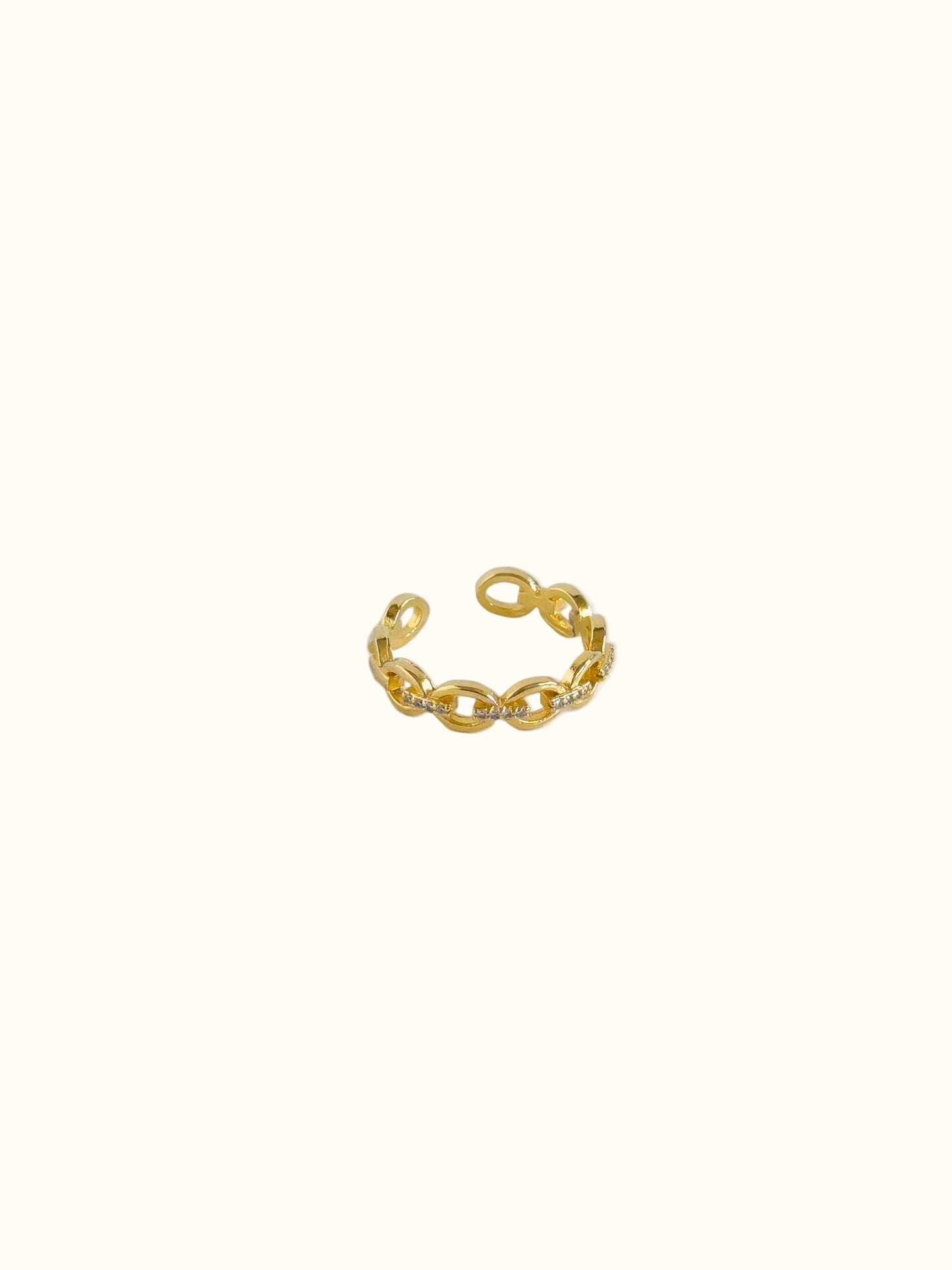 Sparkling Chain Ring