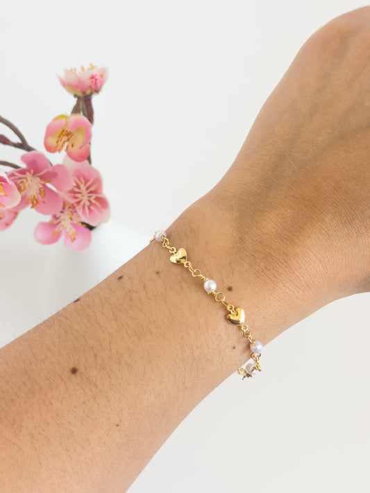 Love Pearl Bracelet