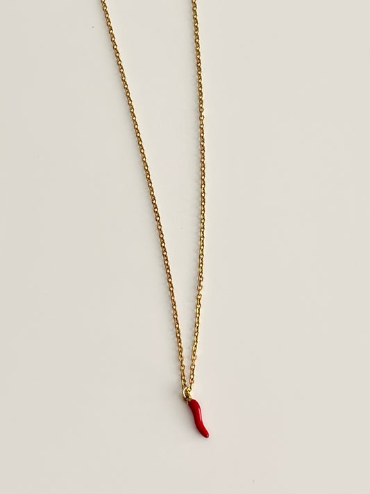 Mini Cornicello Necklace