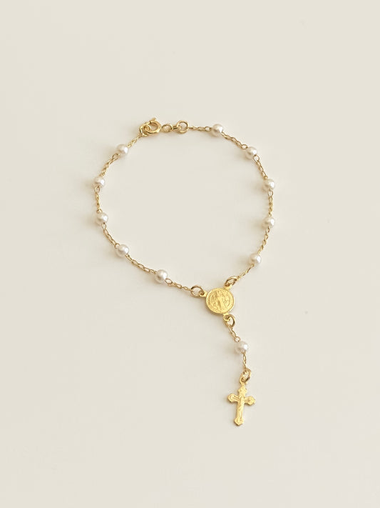 Rosary bracelet