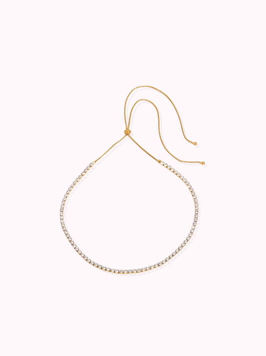 Sparkling Zircon Necklace