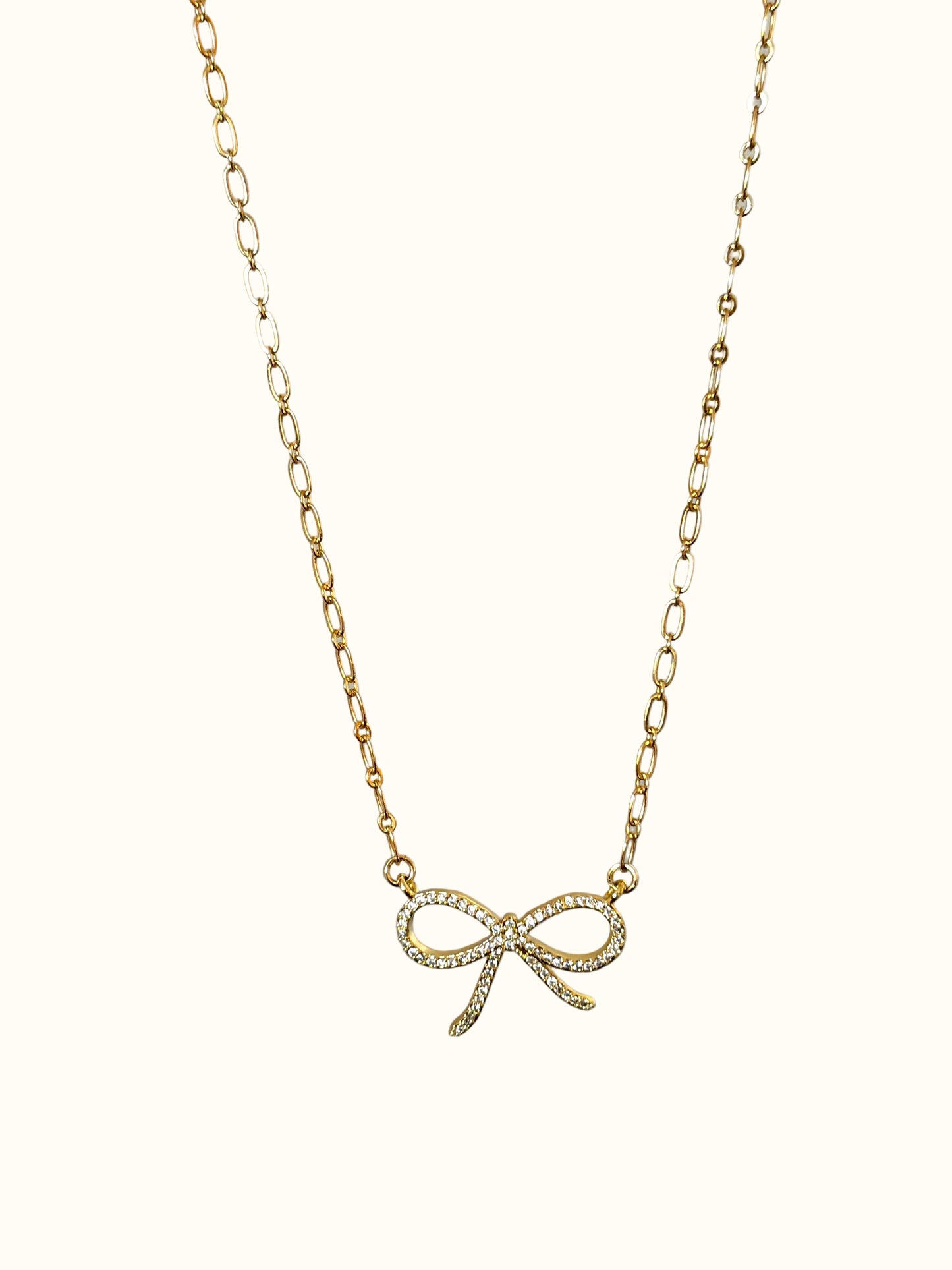 Bow Necklace