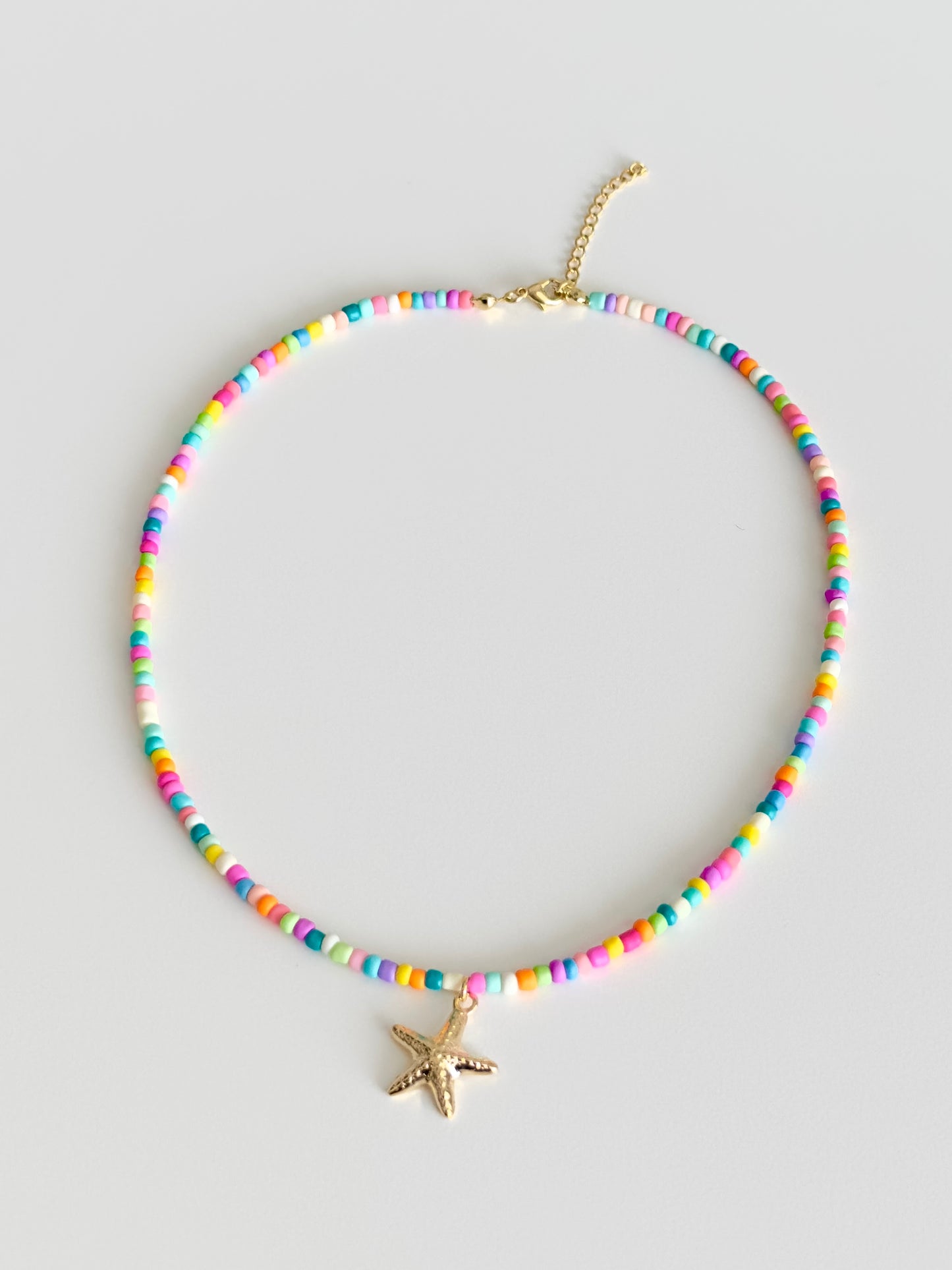 Colorful summer necklace