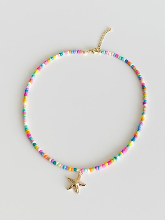Colorful summer necklace
