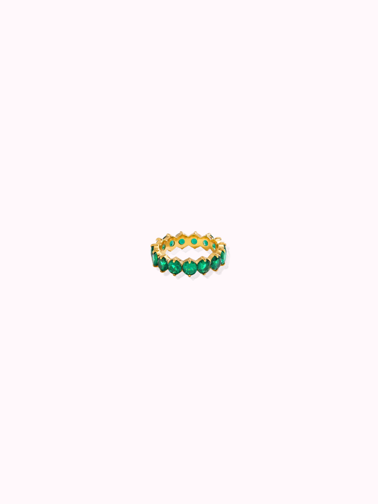Emerald Glow Ring