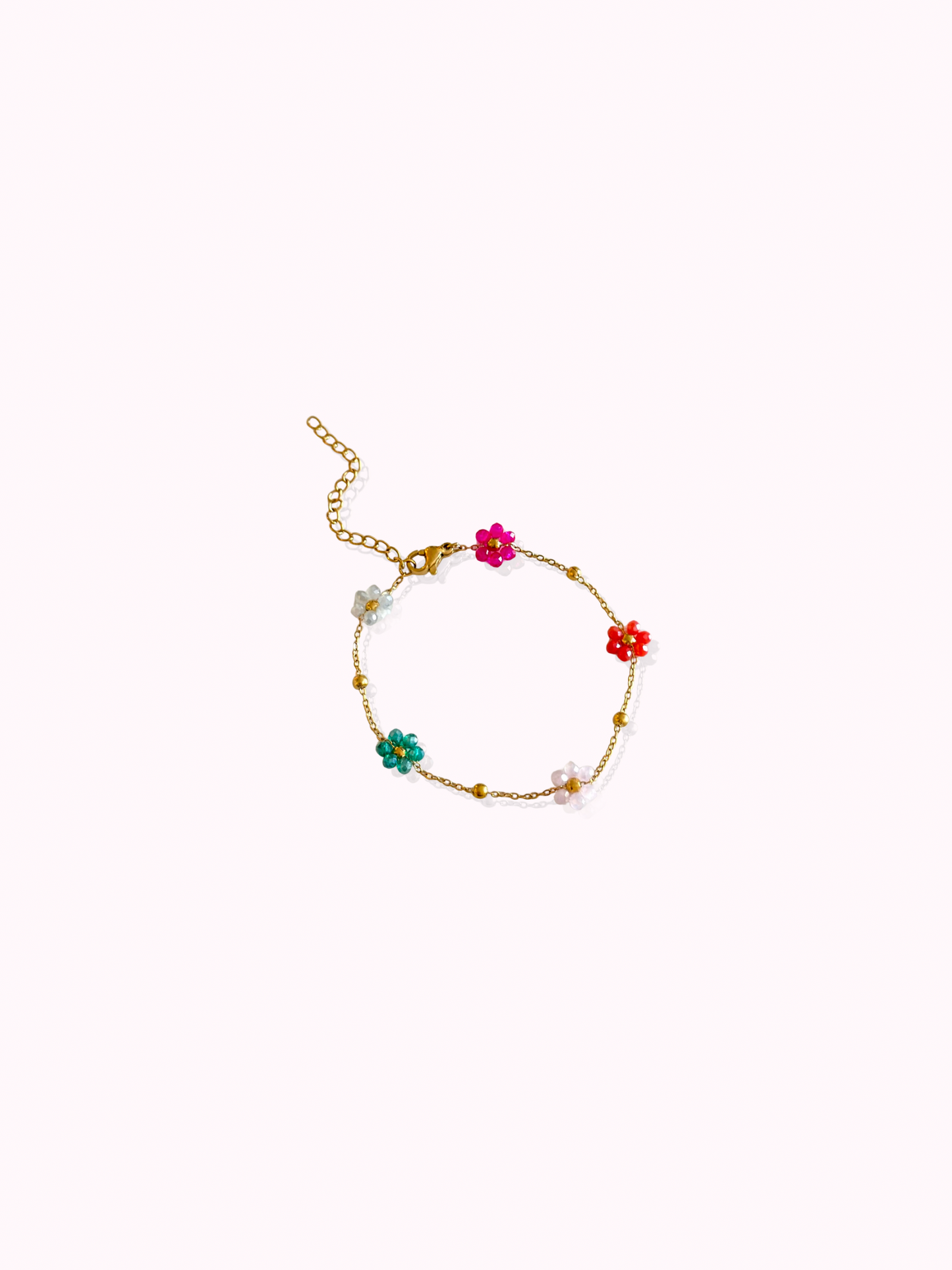 Colorful Flower Bracelet