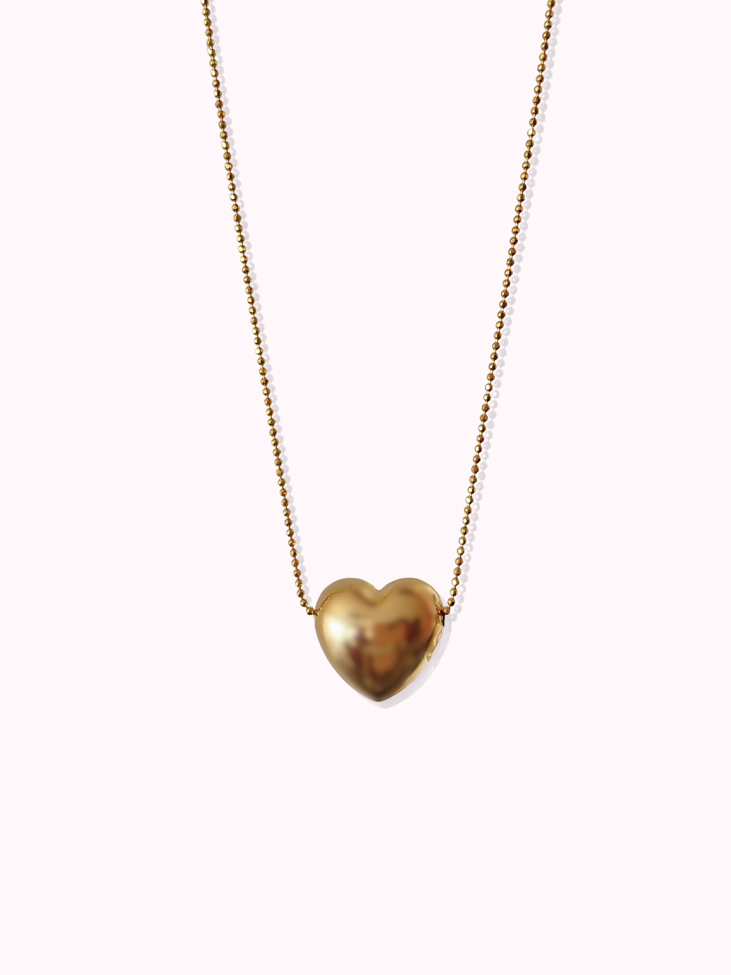 Mini Chubby Heart Necklace