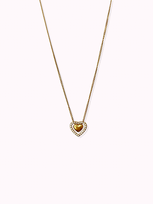 Double Heart Necklace