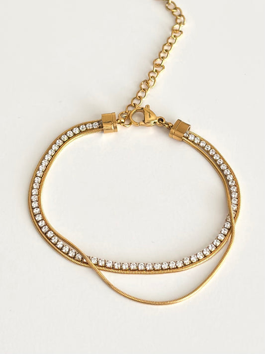Triple Sparkling Bracelet