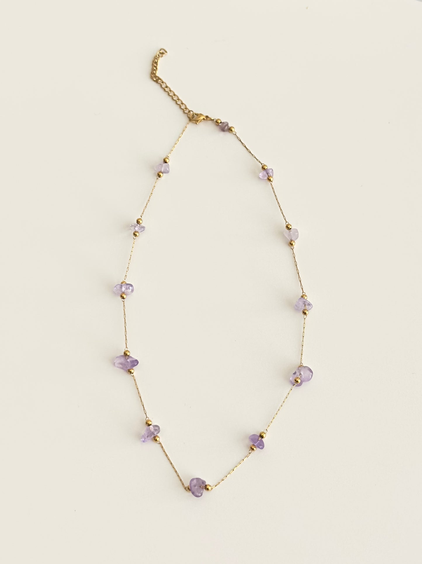 Necklace with Natural Stones
