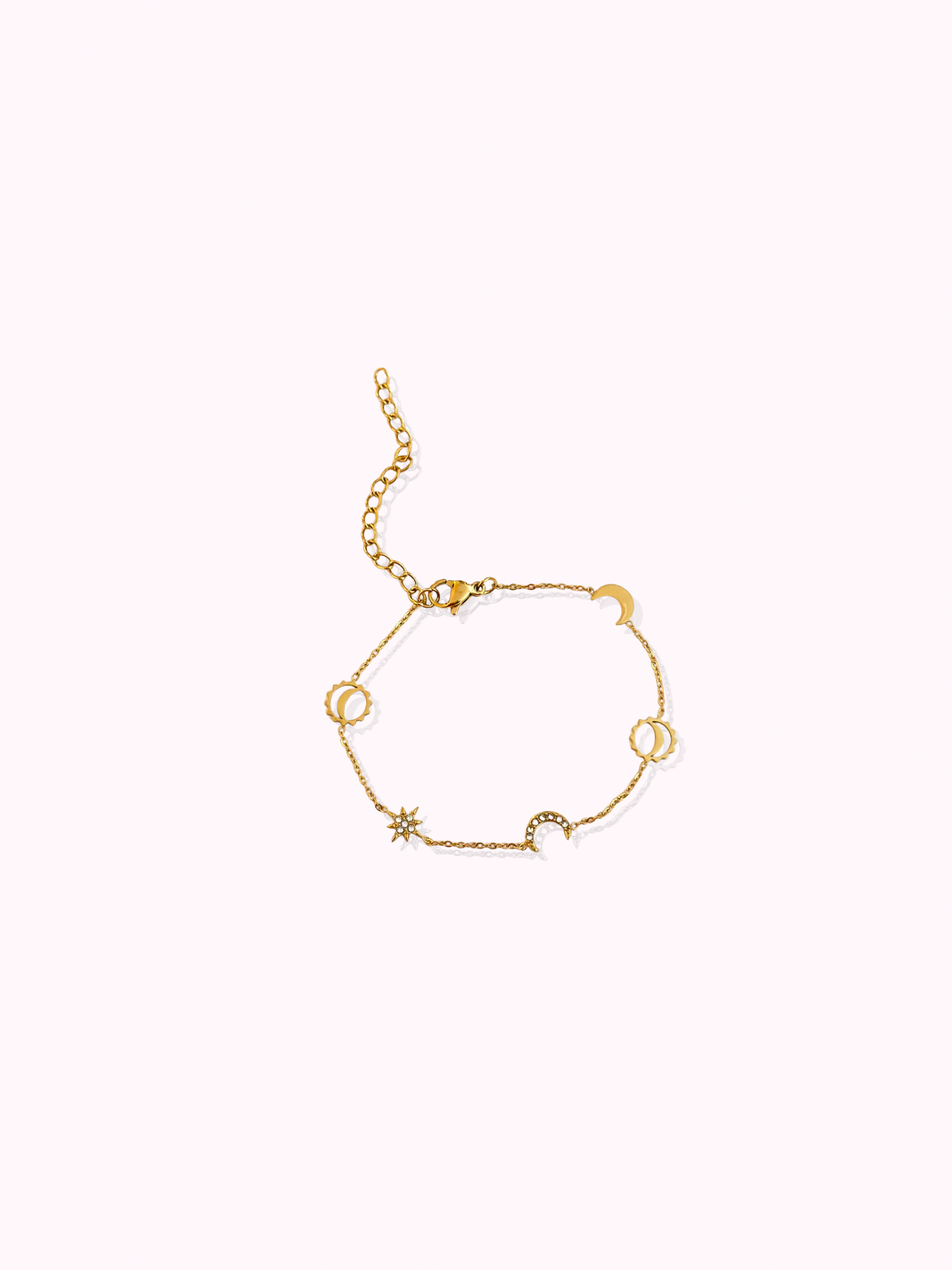 Moon and Star Bracelet