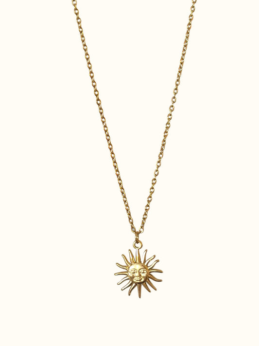 Sun necklace