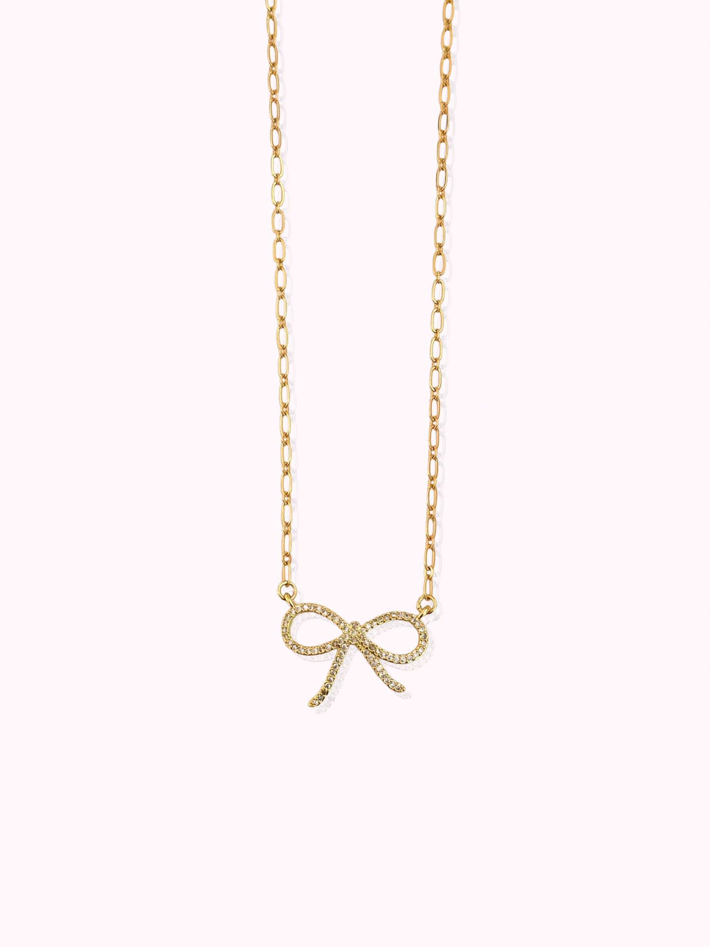 Bow Necklace