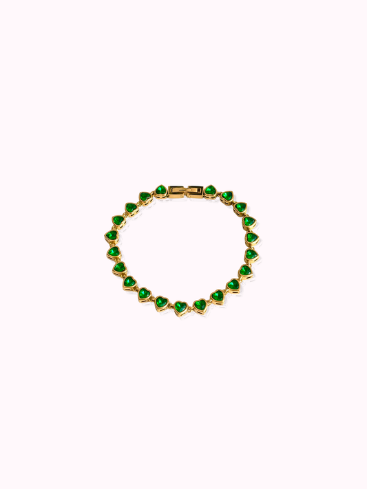 Sparkling Hearts Bracelet