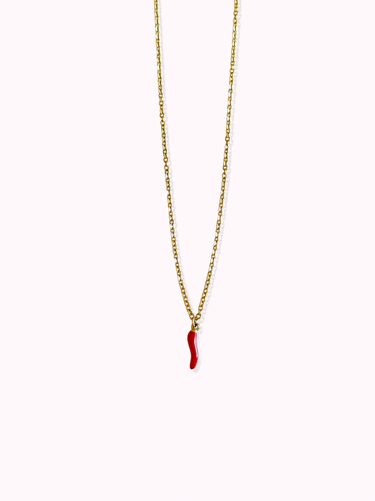 Mini Cornicello Necklace