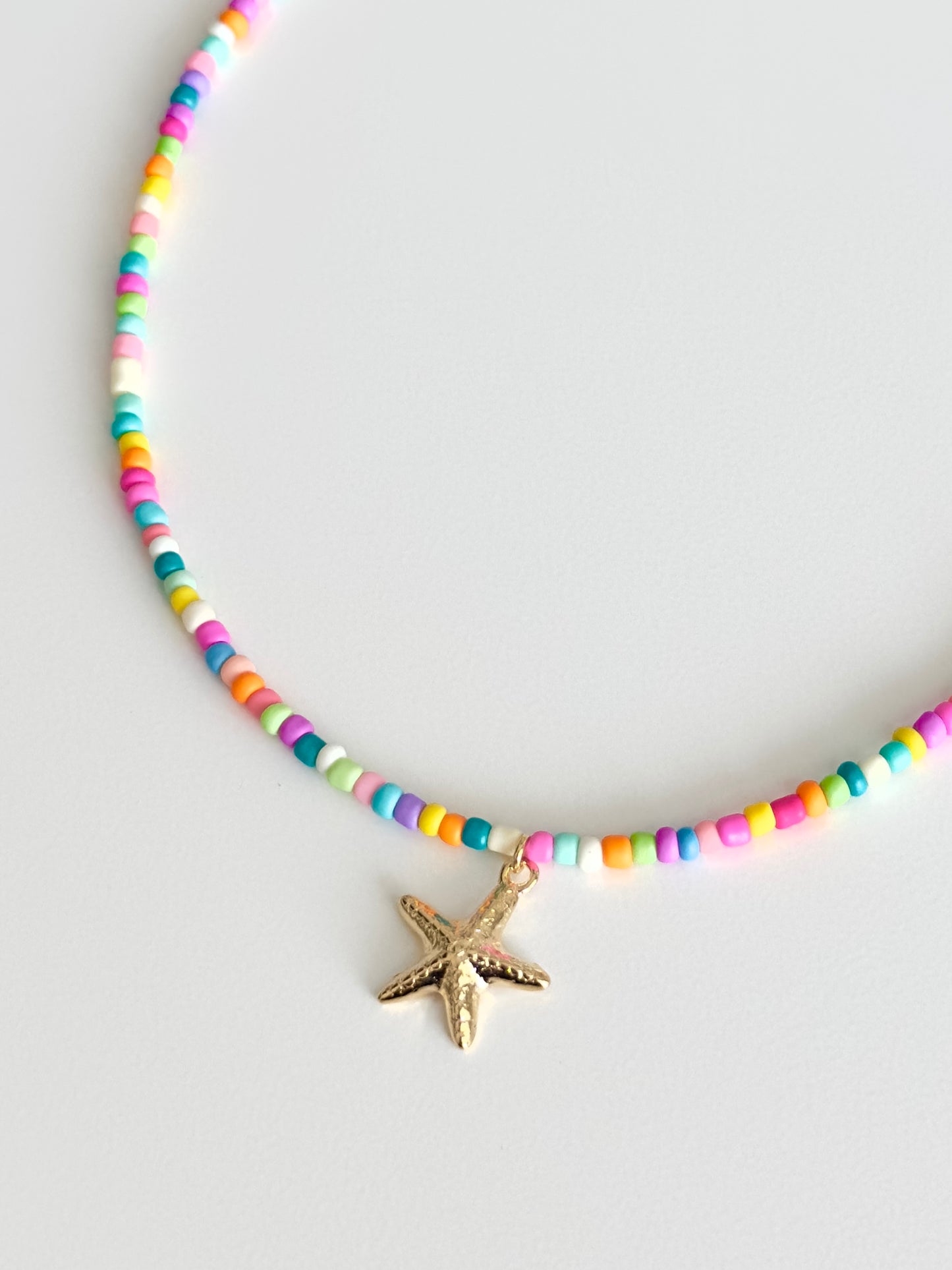 Colorful summer necklace