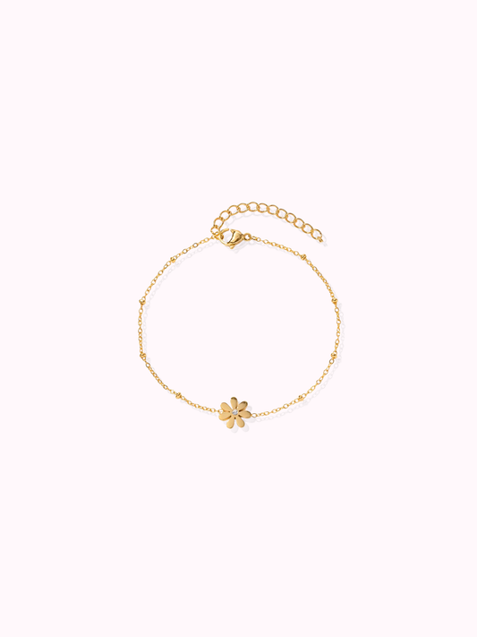 Sparkling Flower Bracelet