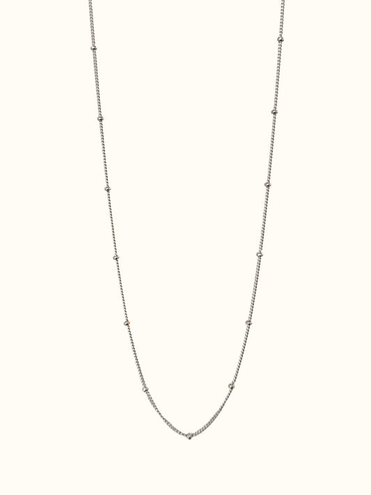 Minimalist Silver Necklace