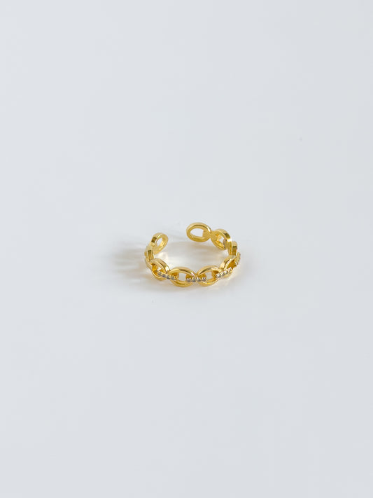 Sparkling Chain Ring