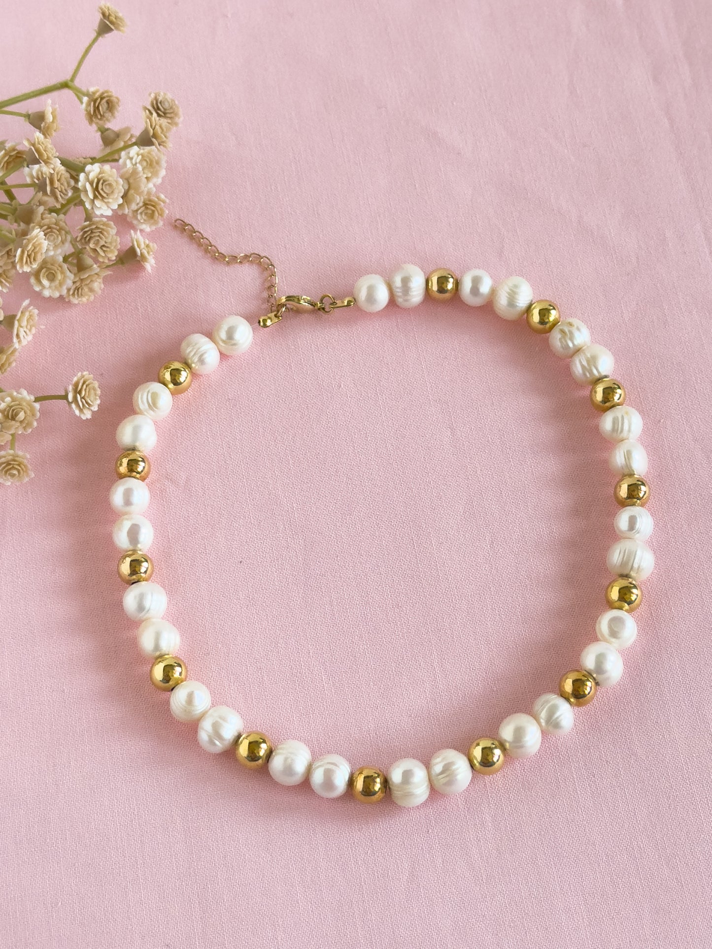 Pearl & Bead Necklace