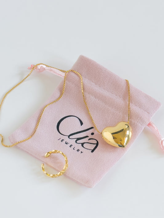 Chunky Heart Necklace