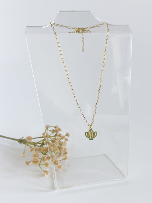 Cactus Necklace