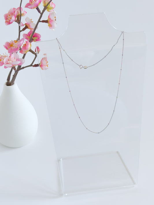 Minimalist Silver Necklace