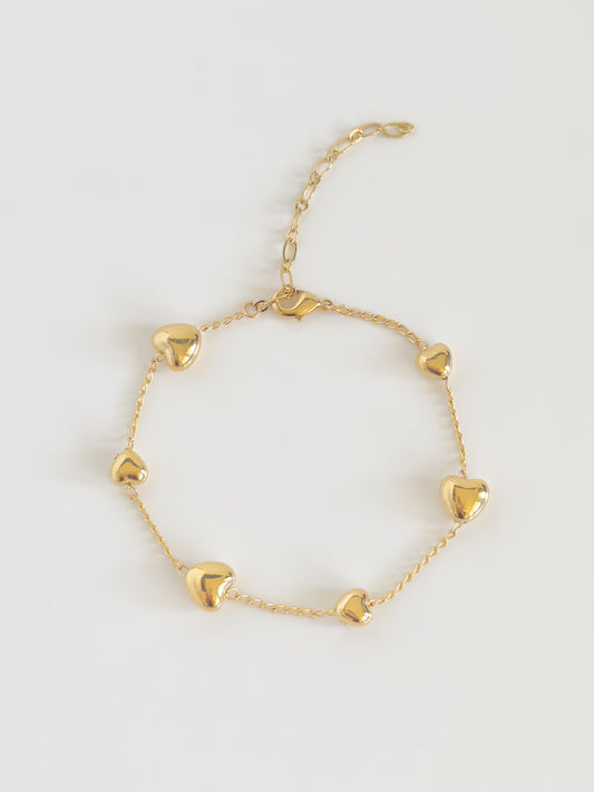 Hearts Bracelet